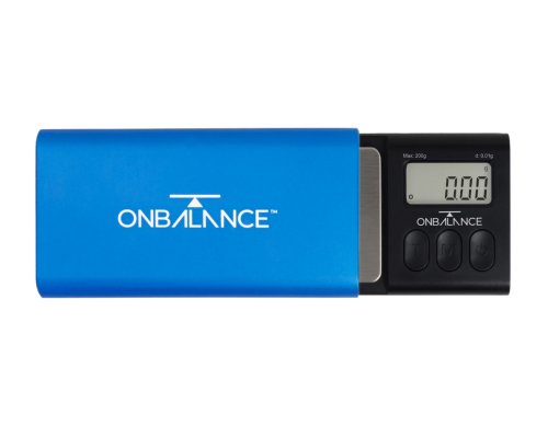 On  Balance  Slide  Pocket  Scale  200g  X 0 01g   Blue